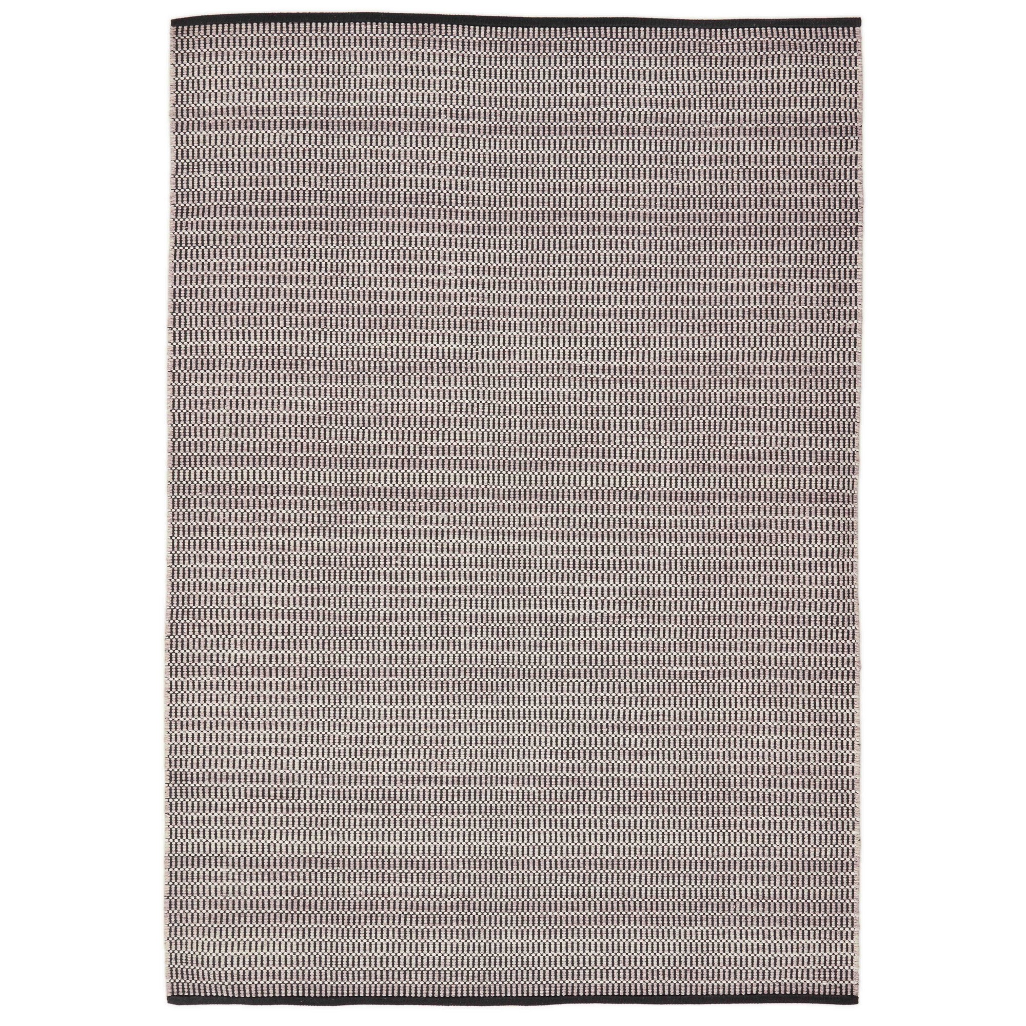 Bricks Modern Flatwoven Wool Rug In Pink Multi